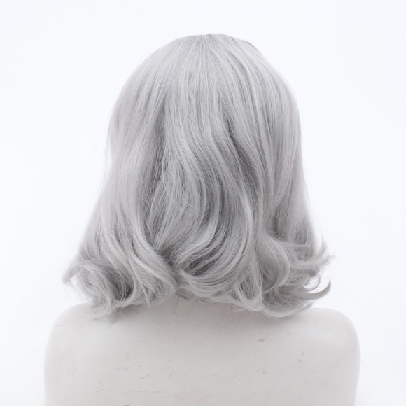 Popular Ombre 1b/Grey Color Lace Front Wigs - Picture 5 of 7